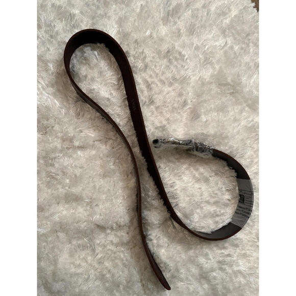NWT! Frye Flat Leather Belt Size Large - Picture 9 of 9